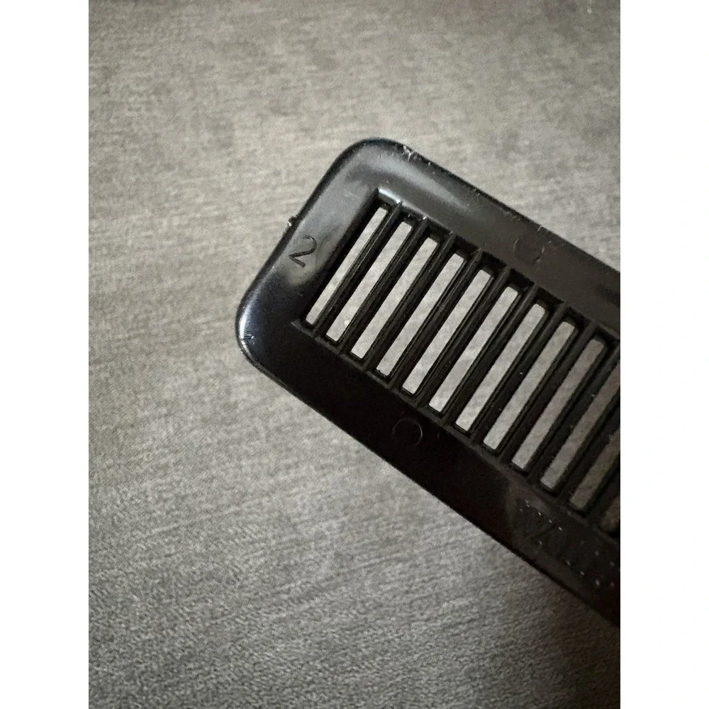 Vintage WAHL USA 2 Barber Comb Replacement Black‎ Styling Comb Genuine Kit Part